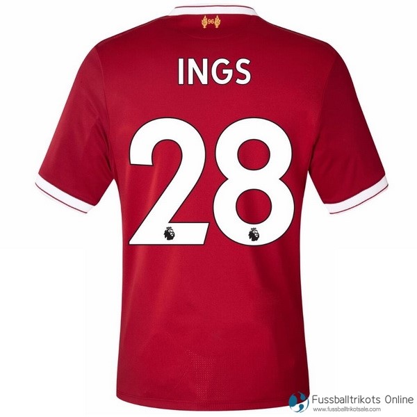 Liverpool Trikot Heim Ings 2017-18 Fussballtrikots Günstig